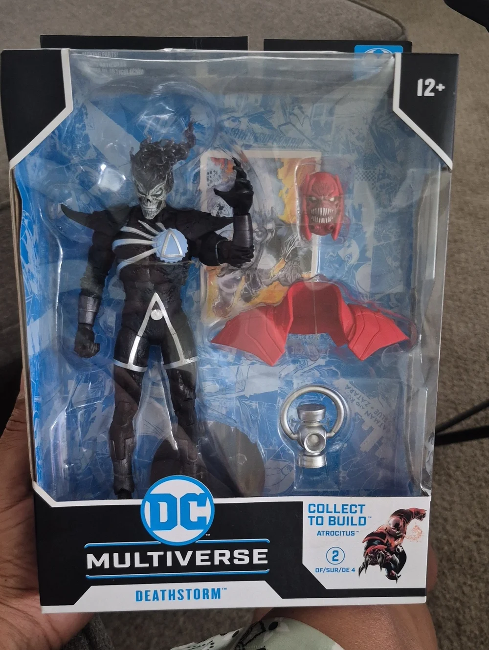 Deathstorm Action Figure - Black & Red